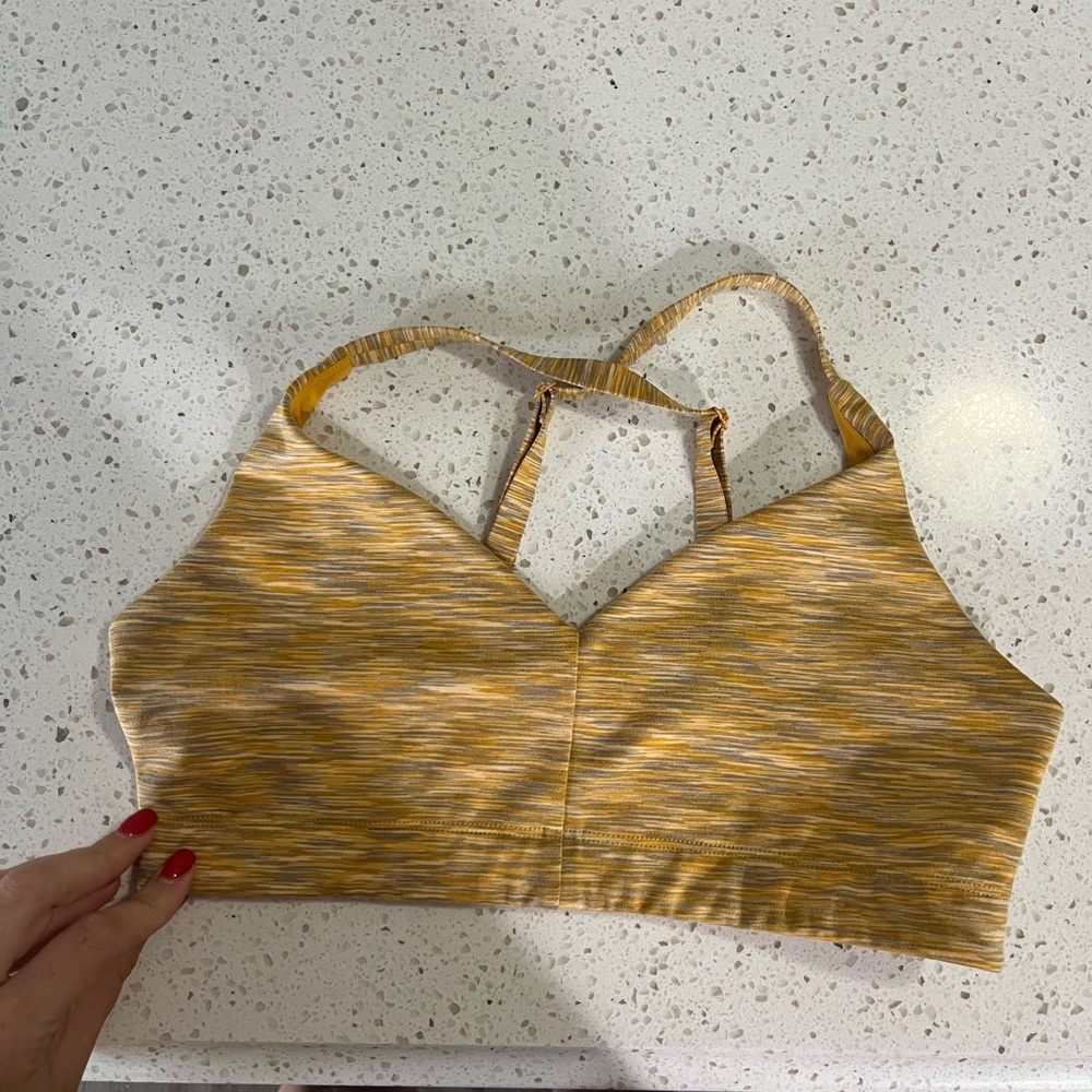 Outdoor Voices Yellow Bra Medium
